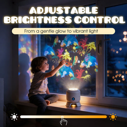 Turqelis™ Dynamic Rotating LED Projector Light (offer)