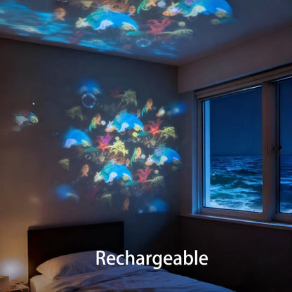 Turqelis™ Dynamic Rotating LED Projector Light (offer)