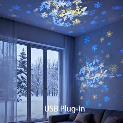 Turqelis™ Dynamic Rotating LED Projector Light (offer)