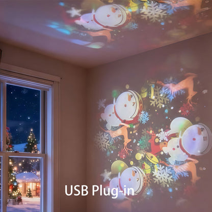 Turqelis™ Dynamic Rotating LED Projector Light (offer)