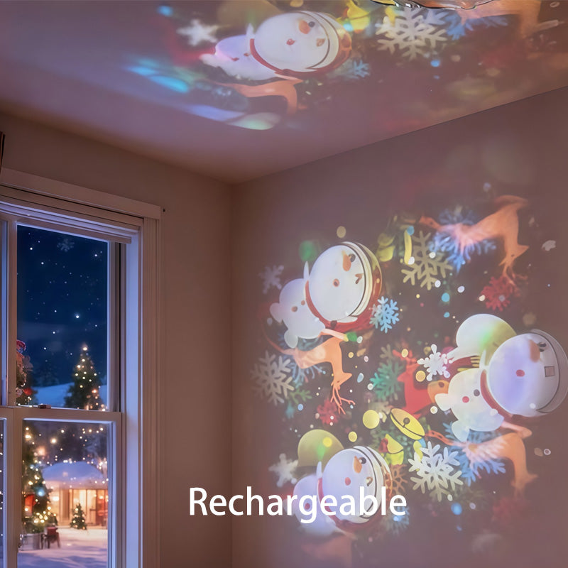 Turqelis™ Dynamic Rotating LED Projector Light (offer)