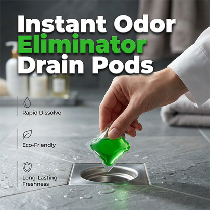 Turqelis™ Drain Deodorizer Pods – Bio‑enzyme formula neutralizes smells at the source. Instant fresh scent, no harsh chemicals. Say goodbye to embarrassing odours. 🚰✅ （offer)