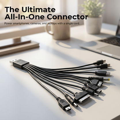 Turqelis™ 10-in-1 Universal USB Charging Cable