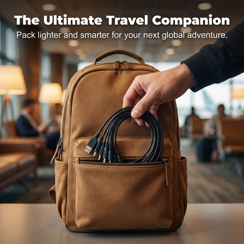 Turqelis™ 10-in-1 Universal USB Charging Cable