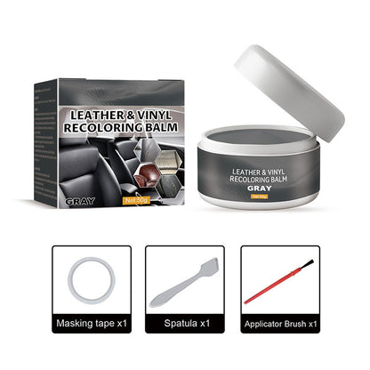 Turqelis™ Leather Repair Paste – Fills scratches & scuffs, restores texture.