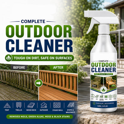 🌿Turqelis™ Outdoor Surface Cleaner Spray, Fast Acting Stain Remover for Patio, Wooden Furniture & Outdoor Surfaces