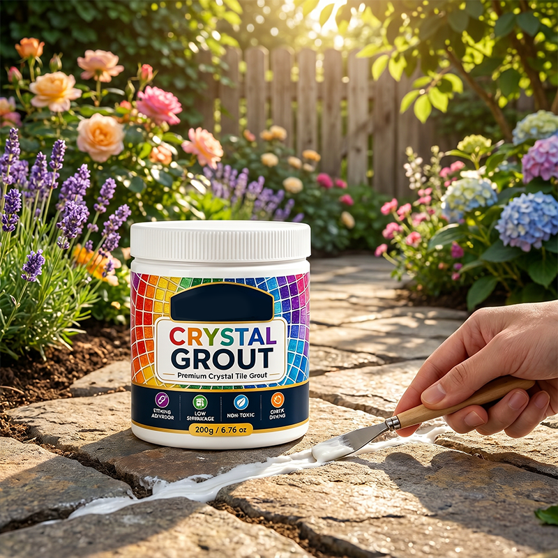 Turqelis™ High-Strength Waterproof Crystal Tile Grout (offer）
