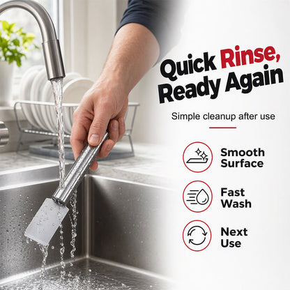 Multi-Purpose Stainless Steel Ice Cleaning Scraper (Offer)