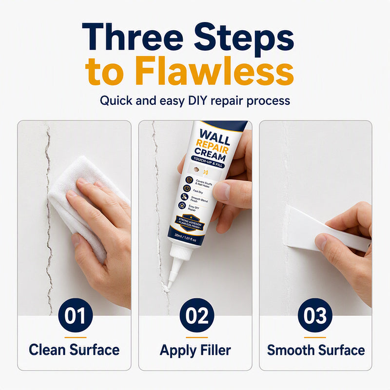 Turqelis™ Quick Drying Wall Repair Filler