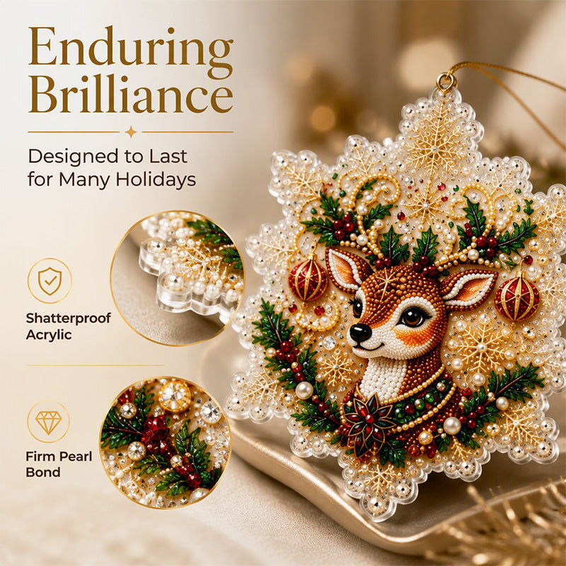 🔥Turqelis™ Christmas DIY Painting Hanging Ornaments Set🎄🎁