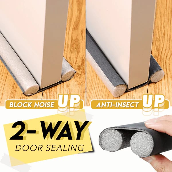💥Turqelis™ DIY Wear Resistant Leather Under Door Draft Stopper Windproof and Insect Proof Bedroom Door Bottom Seal Strip🏠 (offer）