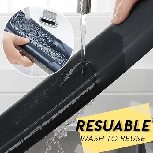 💥Turqelis™ DIY Wear Resistant Leather Under Door Draft Stopper Windproof and Insect Proof Bedroom Door Bottom Seal Strip🏠 (offer）