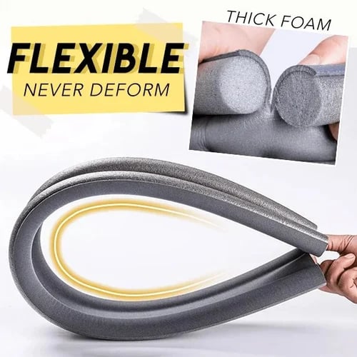 💥Turqelis™ DIY Wear Resistant Leather Under Door Draft Stopper Windproof and Insect Proof Bedroom Door Bottom Seal Strip🏠 (offer）
