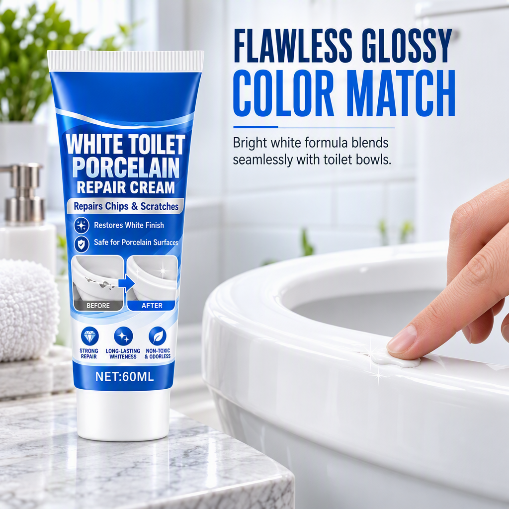 Turqelis™ White Toilet Porcelain Repair Cream